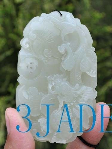 Jade Dragon Pendant