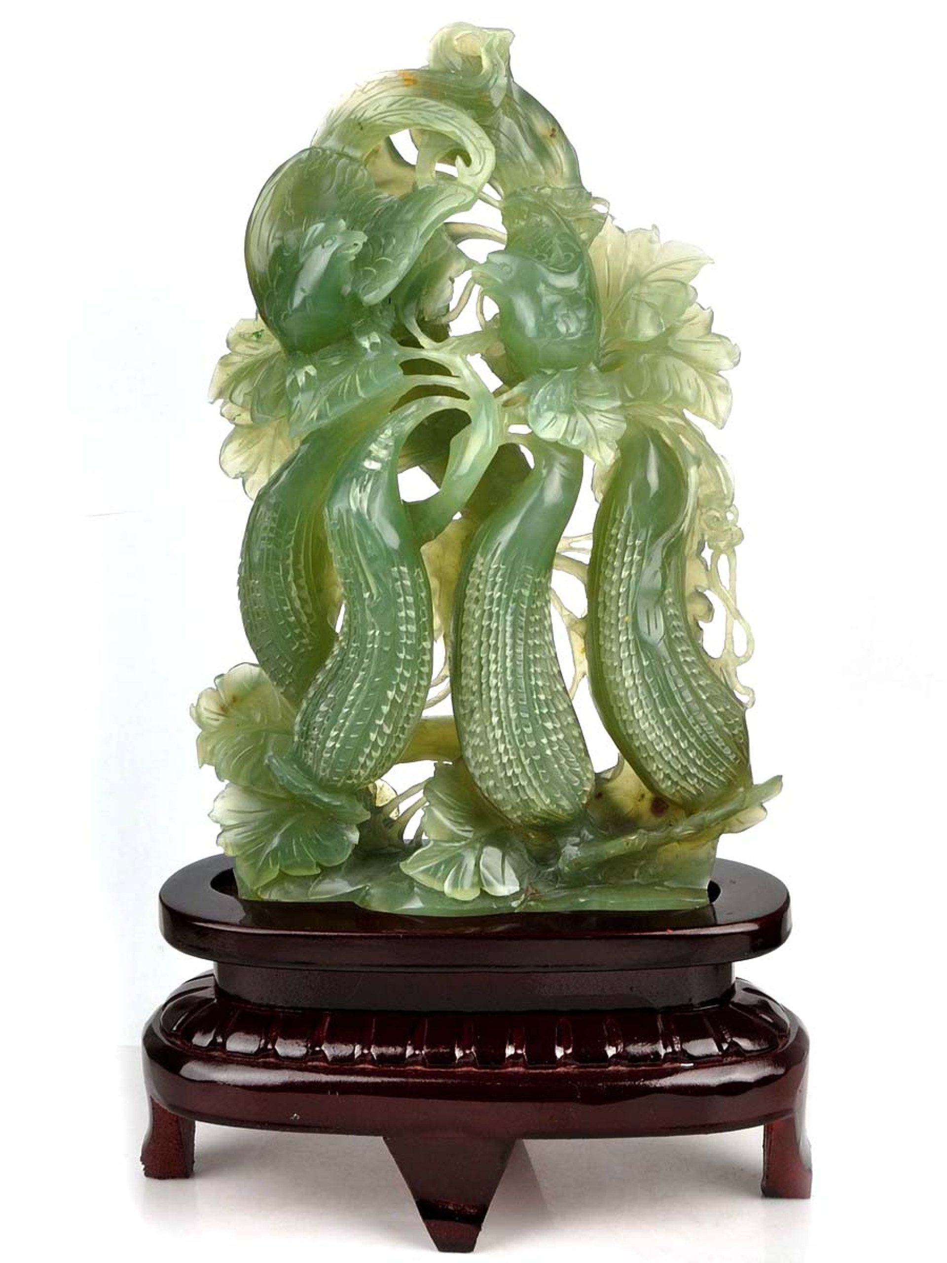 Natural Xiu Jade / Serpentine Carving / Sculpture Harvest Season