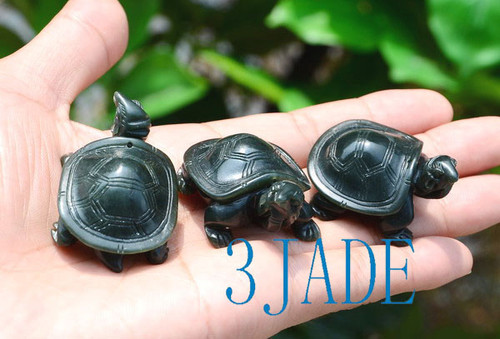 Nephrite Jade Turtle Figurine