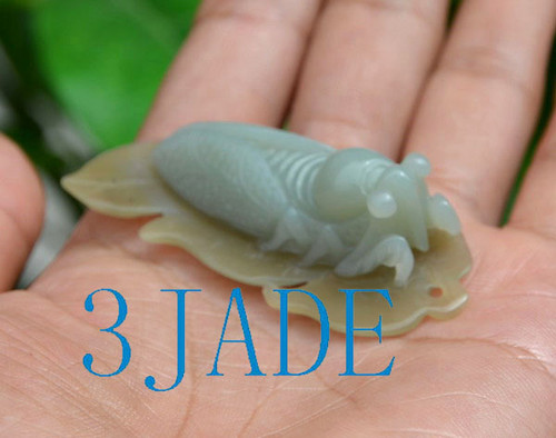 jade cicada pendant