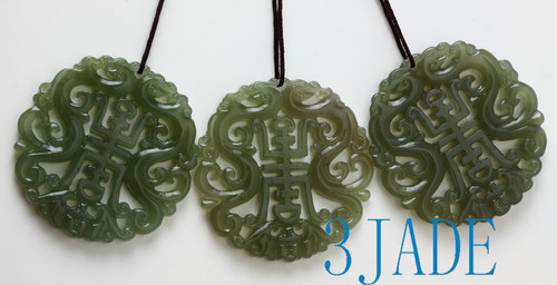 Jade Longevity Pendant