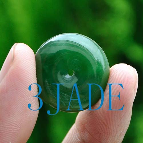 jade disc pendant