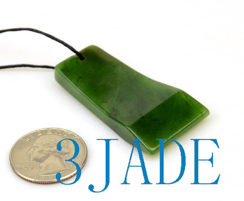 Nephrite Jade/Greenstone Pounamu Koru Pendant from New Zealand, Jade :  Amazon.de: Fashion