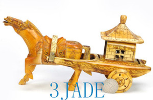 Carved Bone Horse