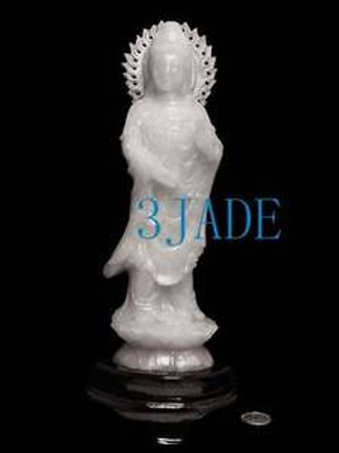 White Aventurine Kwan-yin