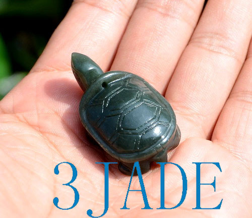 Jade Turtle Pendant