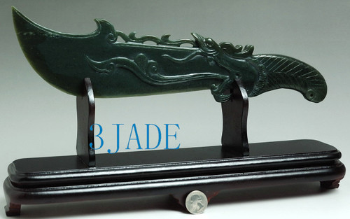 Jade Sword Statue