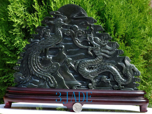 Dragon Phoenix Statue