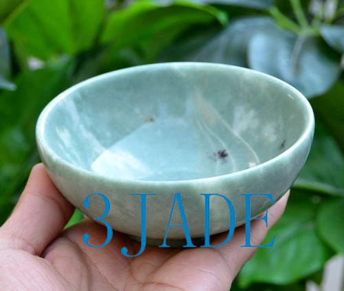 green stone bowl