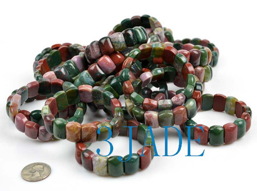 moss agate beads