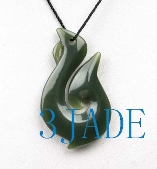 New Zealand Pounamu Hei Matau (Hook) Necklace – Whangamata Souvenir &  Jewellery Gallery