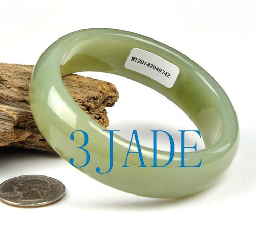 60mm Hetian jade bangle