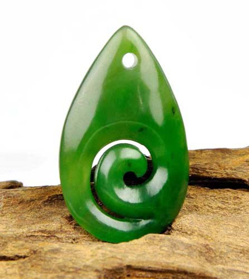 jade Koru pendant