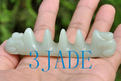 Jade Calligraphy Brush Stand Holder