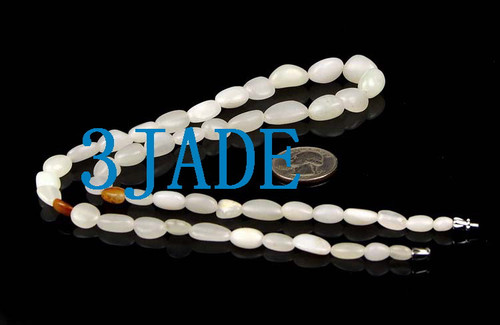 white jade necklace