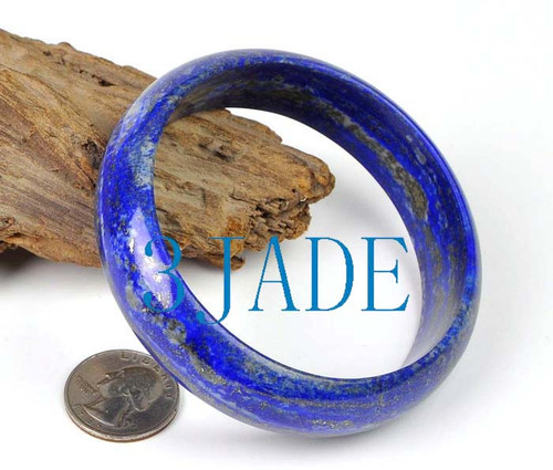 69.5mm  Natural Lapis Lazuli Bangle