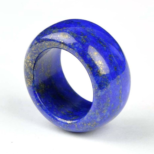 Alighieri 24ct Gold-Plated The Horizon Calling Lapis Lazuli Ring | Liberty