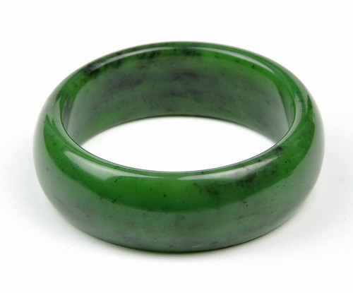 61mm green jade bangle