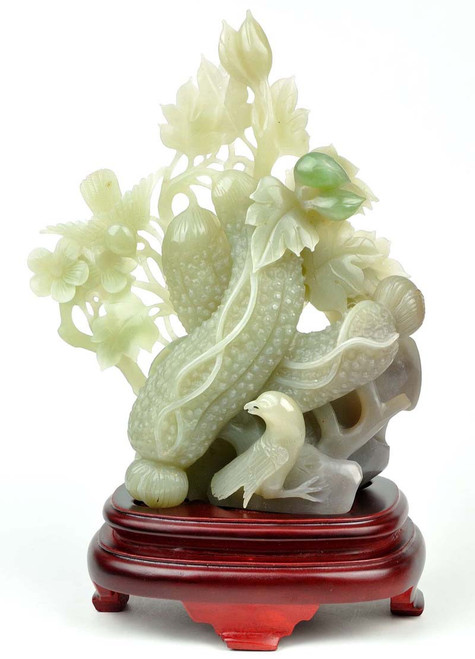 Hetian jade carving