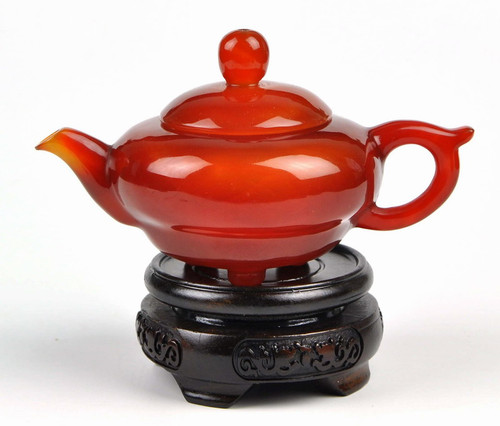 Carnelian Teapot