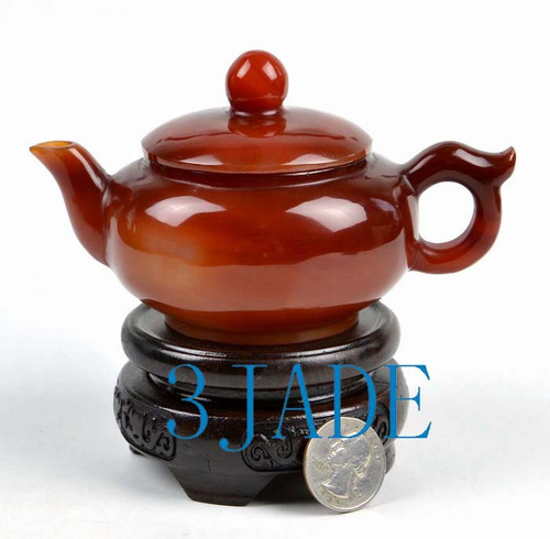Carnelian Teapot