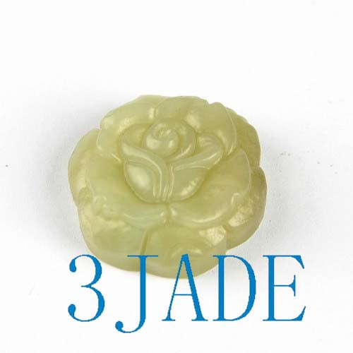 nephrite jade flower