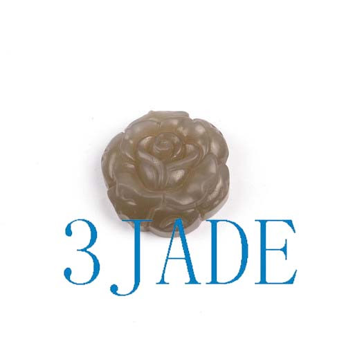 nephrite jade flower