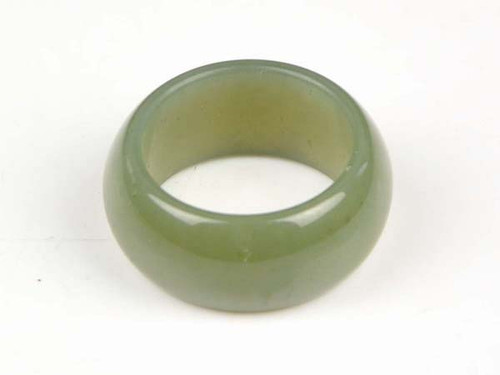Hetian nephrite jade ring