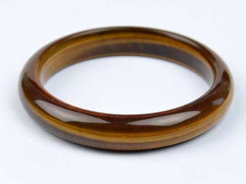 tiger's eye bangle