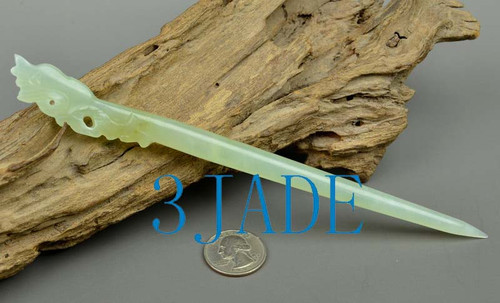 jade hair stick