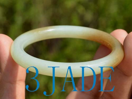 55mm Hetian jade bangle