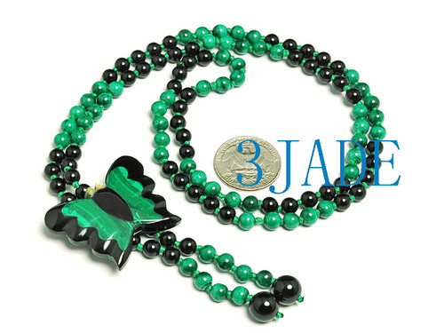 Natural Malachite Gemstone Necklace