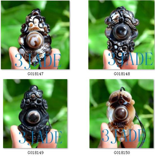 Tibetan DZI Heaven Eye bead