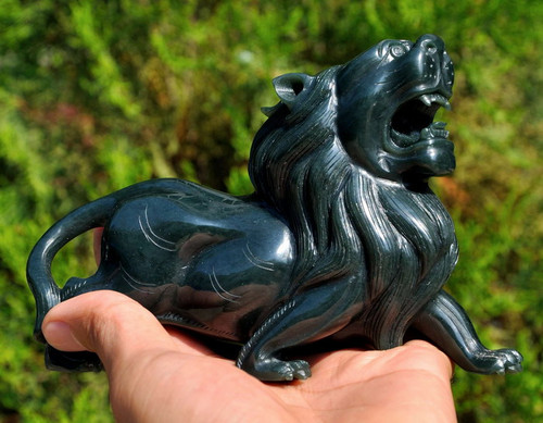 carved lion