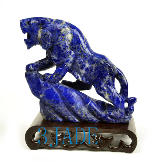 Lapis Lazuli Tiger Statue