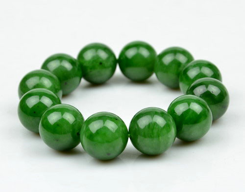 Buy aurrastores Green Jade Bracelet (Stone of Luck and Wealth)… at Amazon.in
