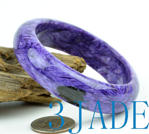 Charoite bangle