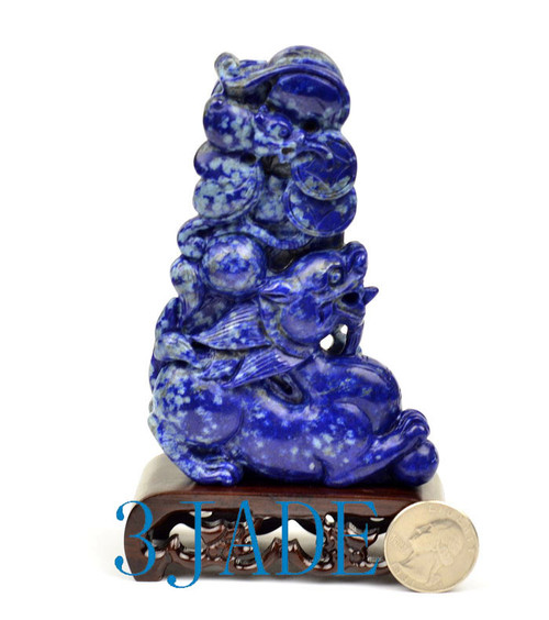 Lapis Lazuli Pixiu Statue