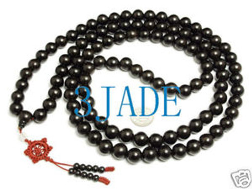black prayer beads