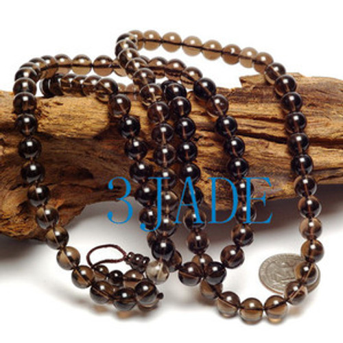 Quartz prayer beads