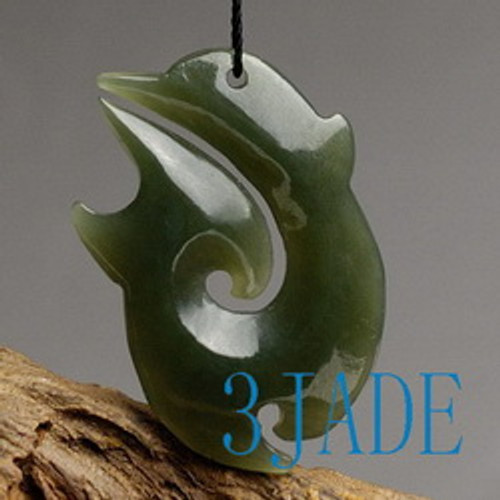 Maori jade carving