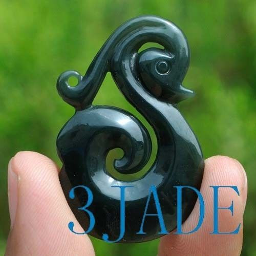 jade Koru pendant