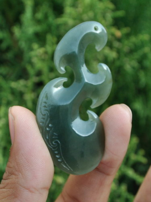 Nephrite Jade Manaia