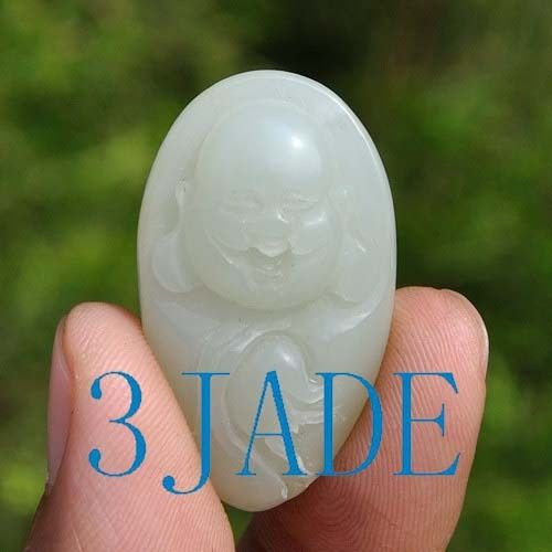 Jade Buddha Pendant