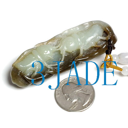 Jade Crickets Pendant