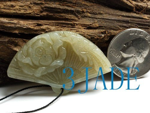 Hetian jade necklace