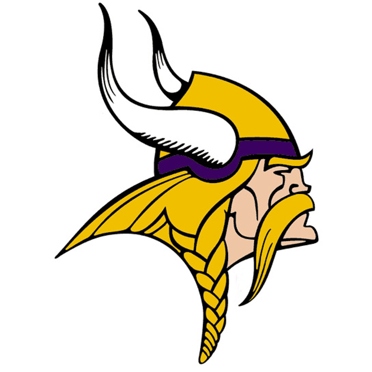 Minnesota Vikings Lanyard Schnalle Blackout  American Football 