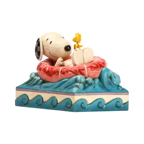 Peanuts by Jim Shore Snoopy Woodstock Float Away 4 Inches Tall