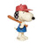 Mini Snoopy Baseball 3.25" Tall