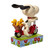 Jim Shore Peanuts Snoopy Woodstocks on Scooter Scootin Around 6.5" Tall 6010122